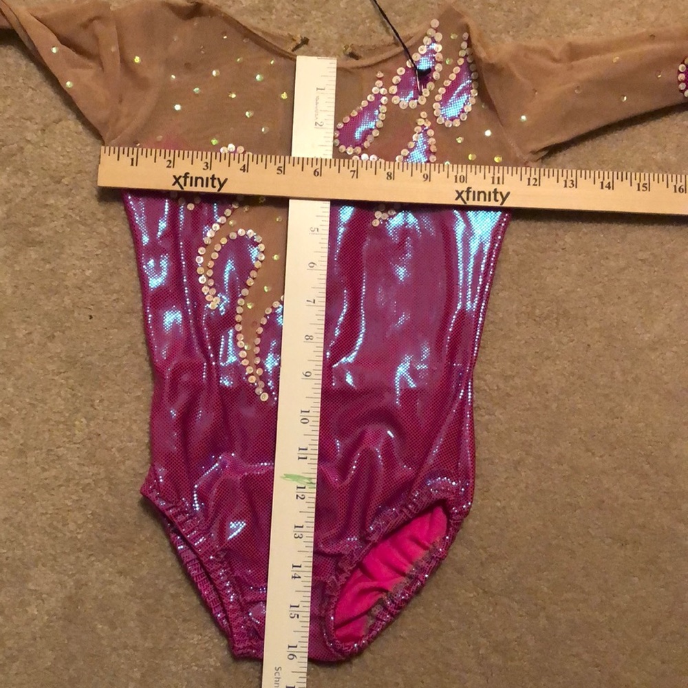 Gymnastic competition leotard custom made - Picture 10 of 16